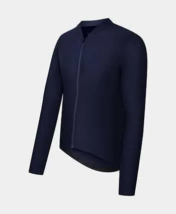 CAFE DU CYCLISTE Audrey  Long Sleeve Jersey - Navy - Image 3