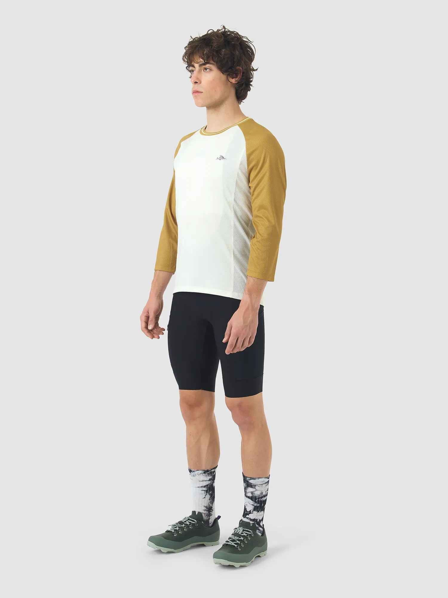 CAFE DU CYCLISTE Barbara Lightweight Jersey - Golden Olive - Image 6