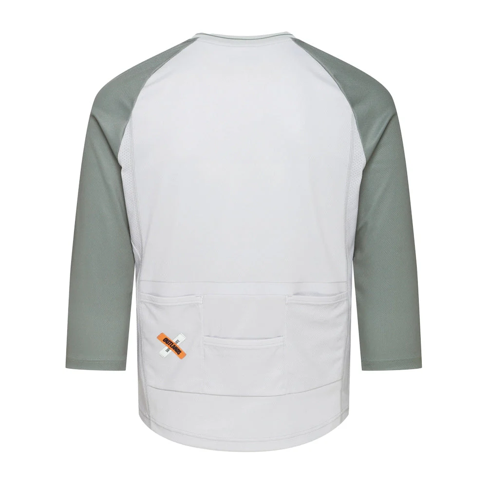 CAFE DU CYCLISTE Barbara V2 Gravel Lightweight Cycling Jersey - Scots Pine Green - Image 2