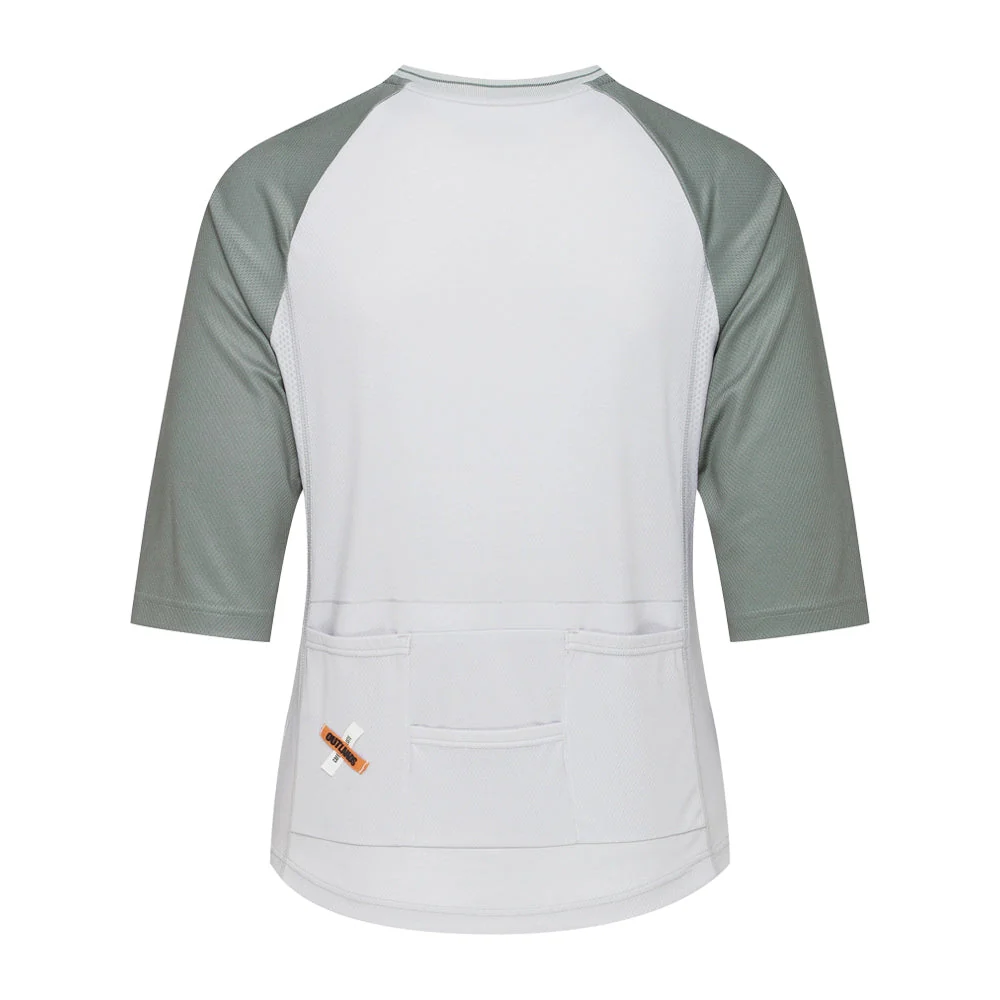 CAFE DU CYCLISTE Barbara V2 Gravel Lightweight Cycling Women Jersey - Scots Pine Green - Image 2