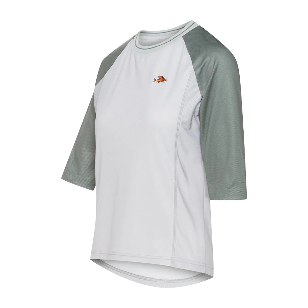 CAFE DU CYCLISTE Barbara V2 Gravel Lightweight Cycling Women Jersey - Scots Pine Green - Image 3