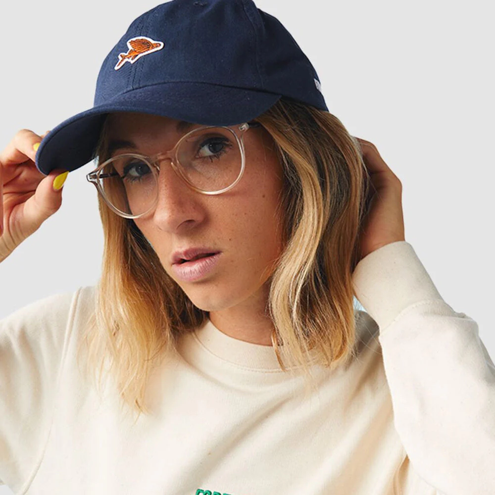 CAFE DU CYCLISTE Casual Cap - Navy - Image 4