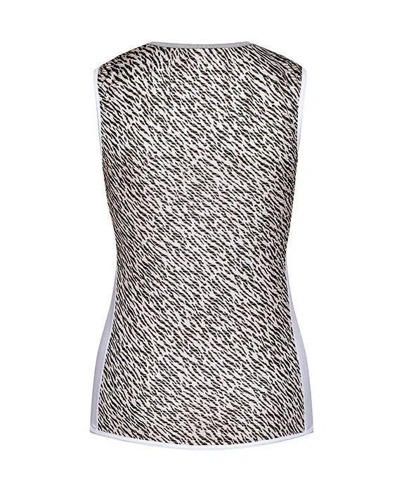 CAFE DU CYCLISTE Women Cecilia Sleeveless Mesh Baselayer - Tiger - Image 6