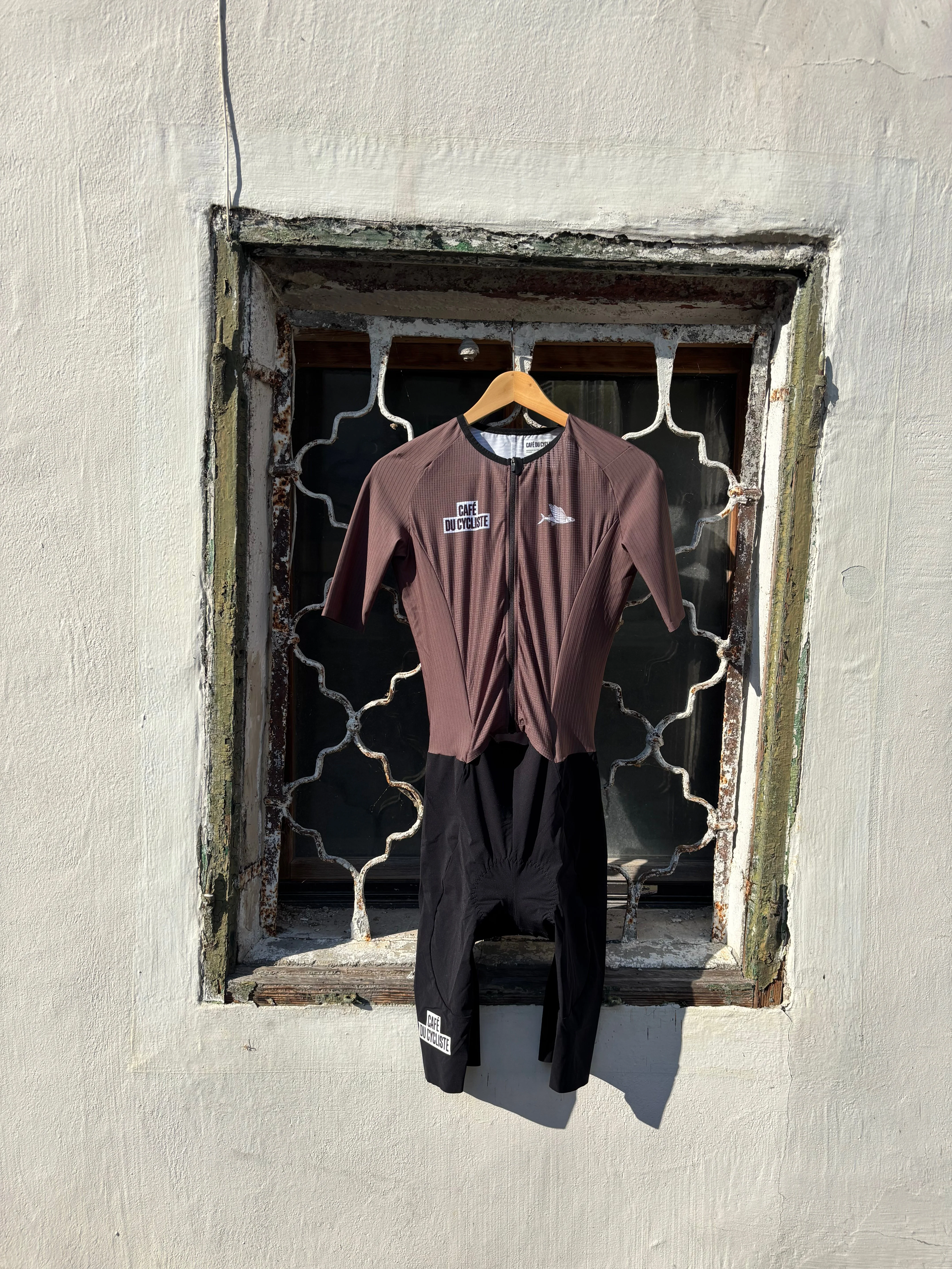CAFE DU CYCLISTE Cerise Speedsuit - Carob Black - Image 2