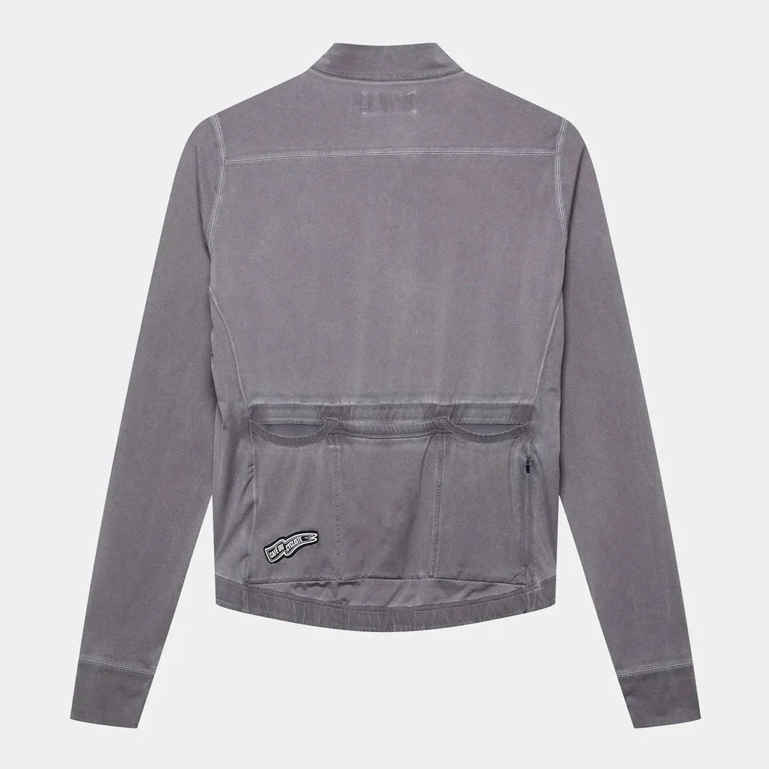 CAFE DU CYCLISTE Charlie Brushed Long Sleeve Jersey - Cold Dye Charcoal - Image 6