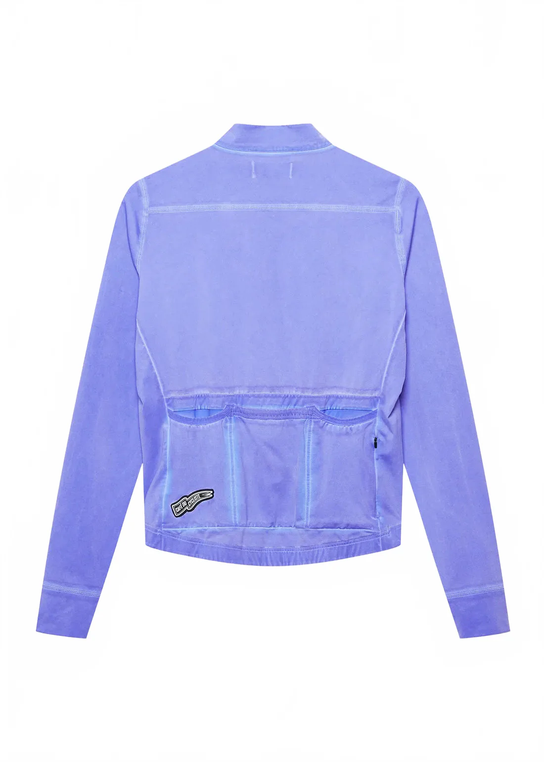 CAFE DU CYCLISTE Charlie Brushed Long Sleeve Jersey - Cold Dye Verbena - Image 2