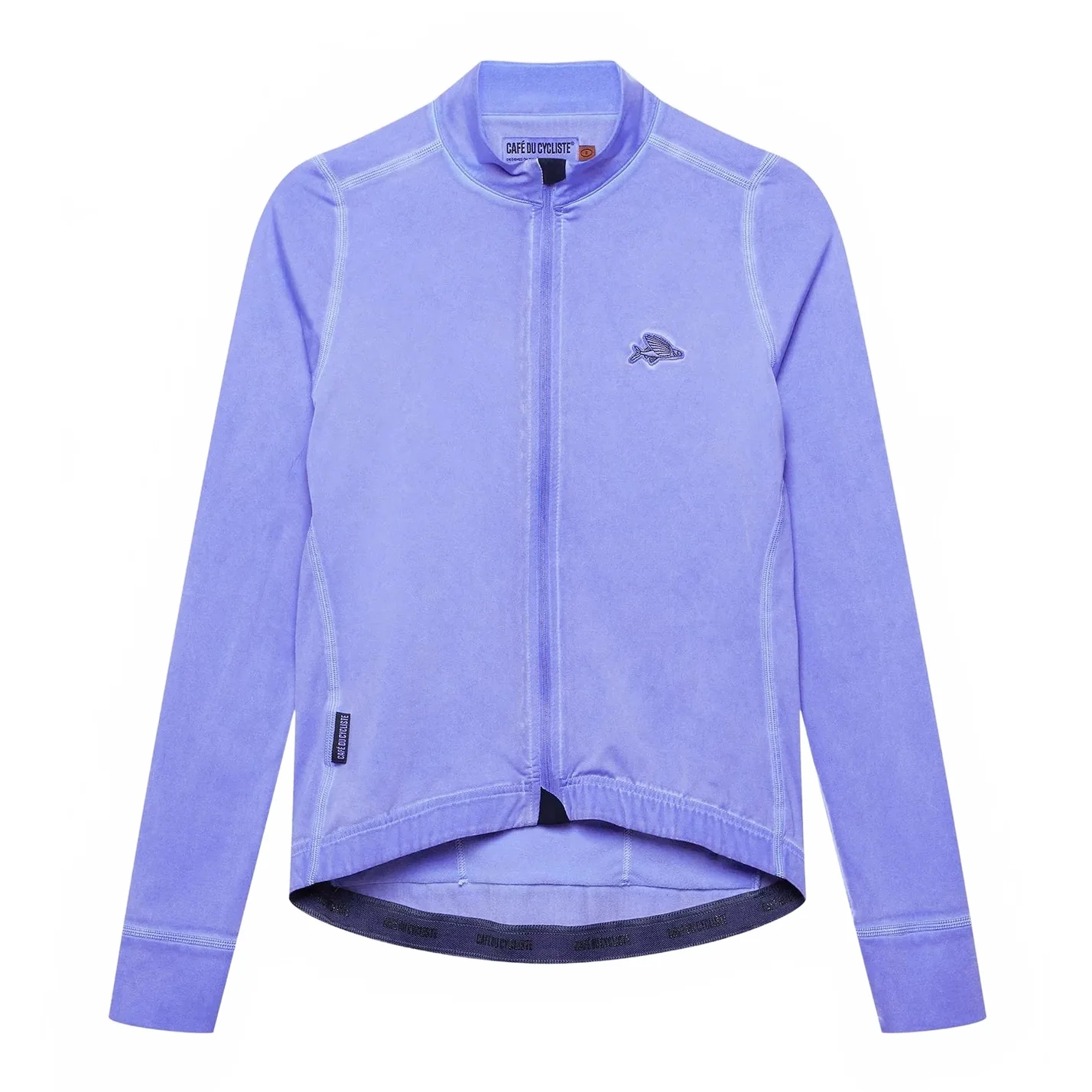 CAFE DU CYCLISTE Charlie Brushed Women Long Sleeve Jersey - Cold Dye Verbena - Image 3