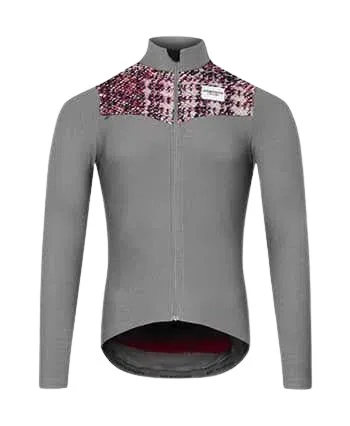 CAFE DU CYCLISTE Clemence Long Sleeve Jersey - Dark Grey