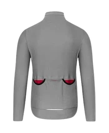 CAFE DU CYCLISTE Clemence Long Sleeve Jersey - Dark Grey - Image 2