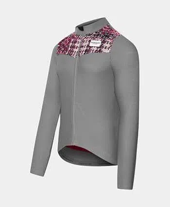 CAFE DU CYCLISTE Clemence Long Sleeve Jersey - Dark Grey - Image 3