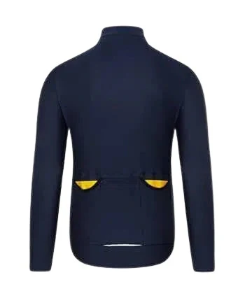 CAFE DU CYCLISTE Clemence Long Sleeve Jersey - Navy - Image 2