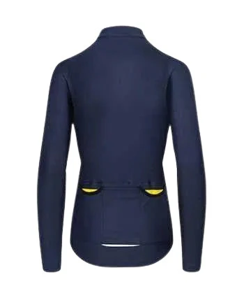 CAFE DU CYCLISTE Clemence Women Long Sleeve Jersey - Navy - Image 2