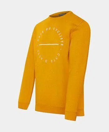 CAFE DU CYCLISTE Clementine Sweatshirt - Mustard - Image 3