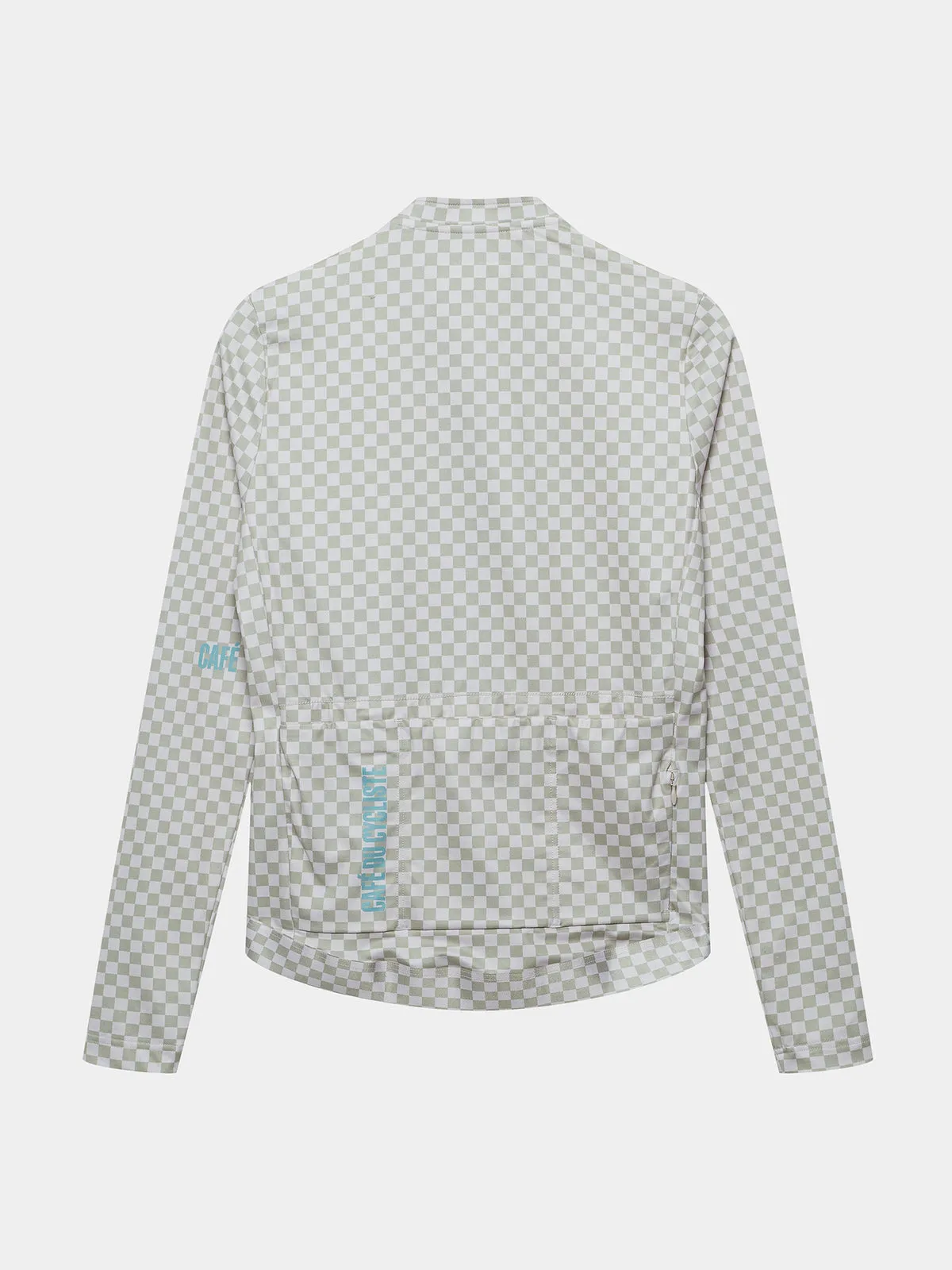 CAFE DU CYCLISTE Constance Midweight Long Sleeve Jersey - Puddle - Image 2