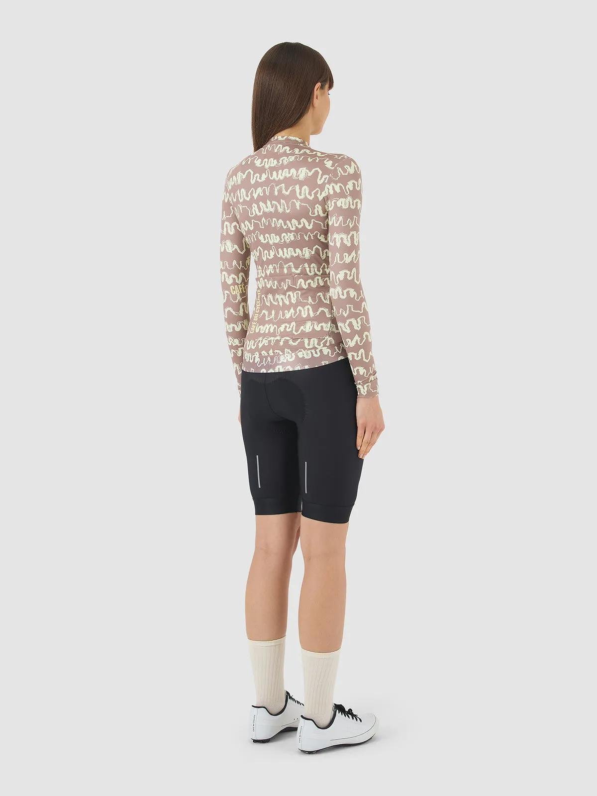 CAFE DU CYCLISTE Constance Midweight LS Women Jersey - Naples Yellow - Image 6