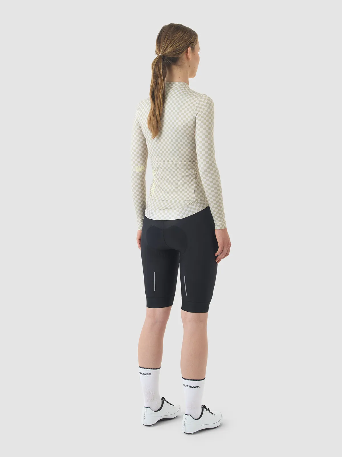 CAFE DU CYCLISTE  Constance Midweight LS Women Jersey - Puddle - Image 5