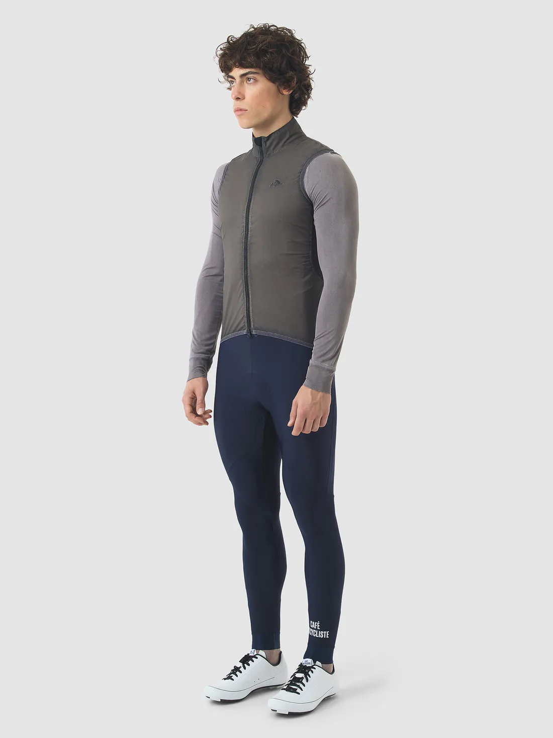 CAFE DU CYCLISTE Edith Gilet - Cold Dye Charcoal - Image 5