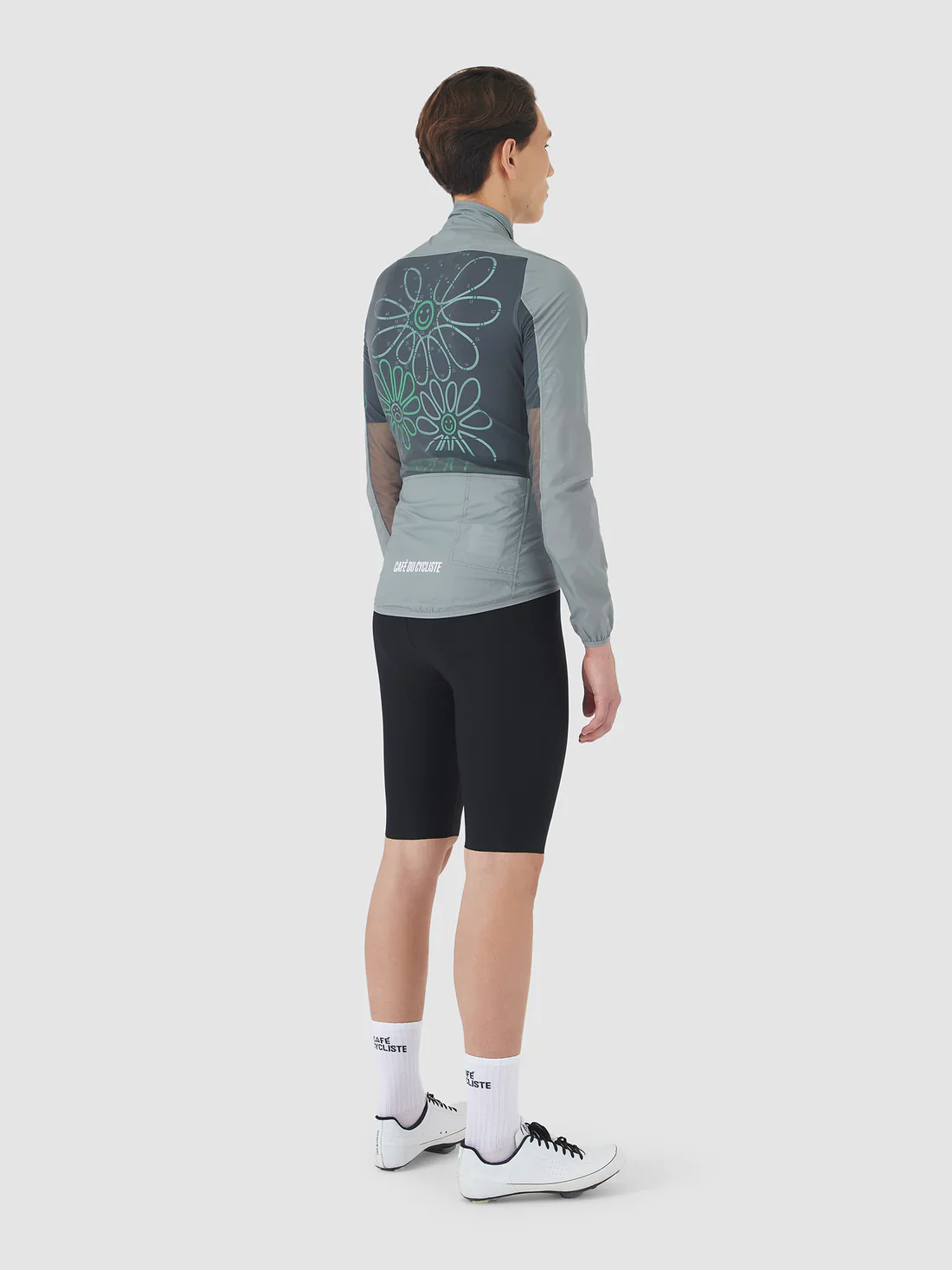 CAFE DU CYCLISTE Edith Jacket - Mountain Fog - Image 6