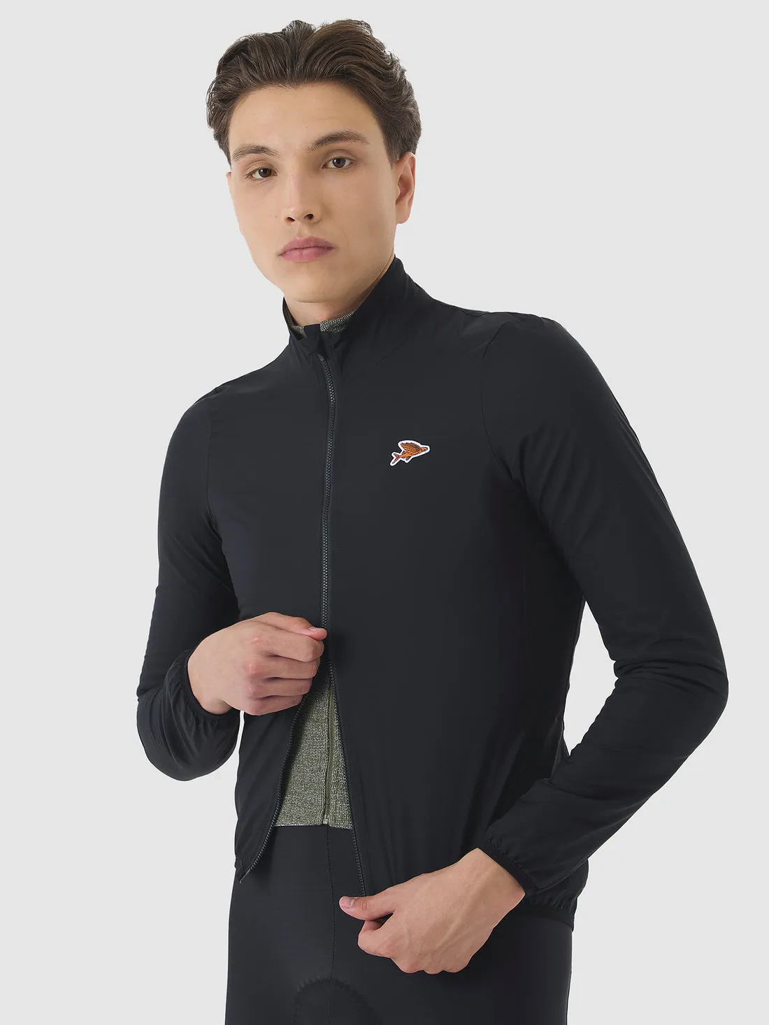 CAFE DU CYCLISTE Edith Windproof Jacket - Black - Image 3