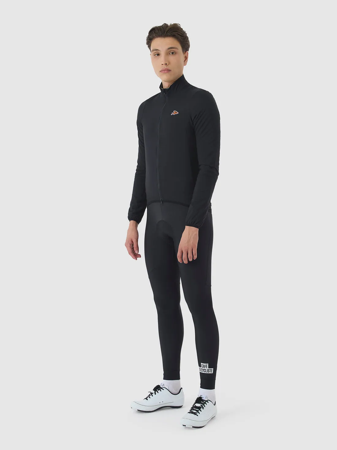 CAFE DU CYCLISTE Edith Windproof Jacket - Black - Image 5