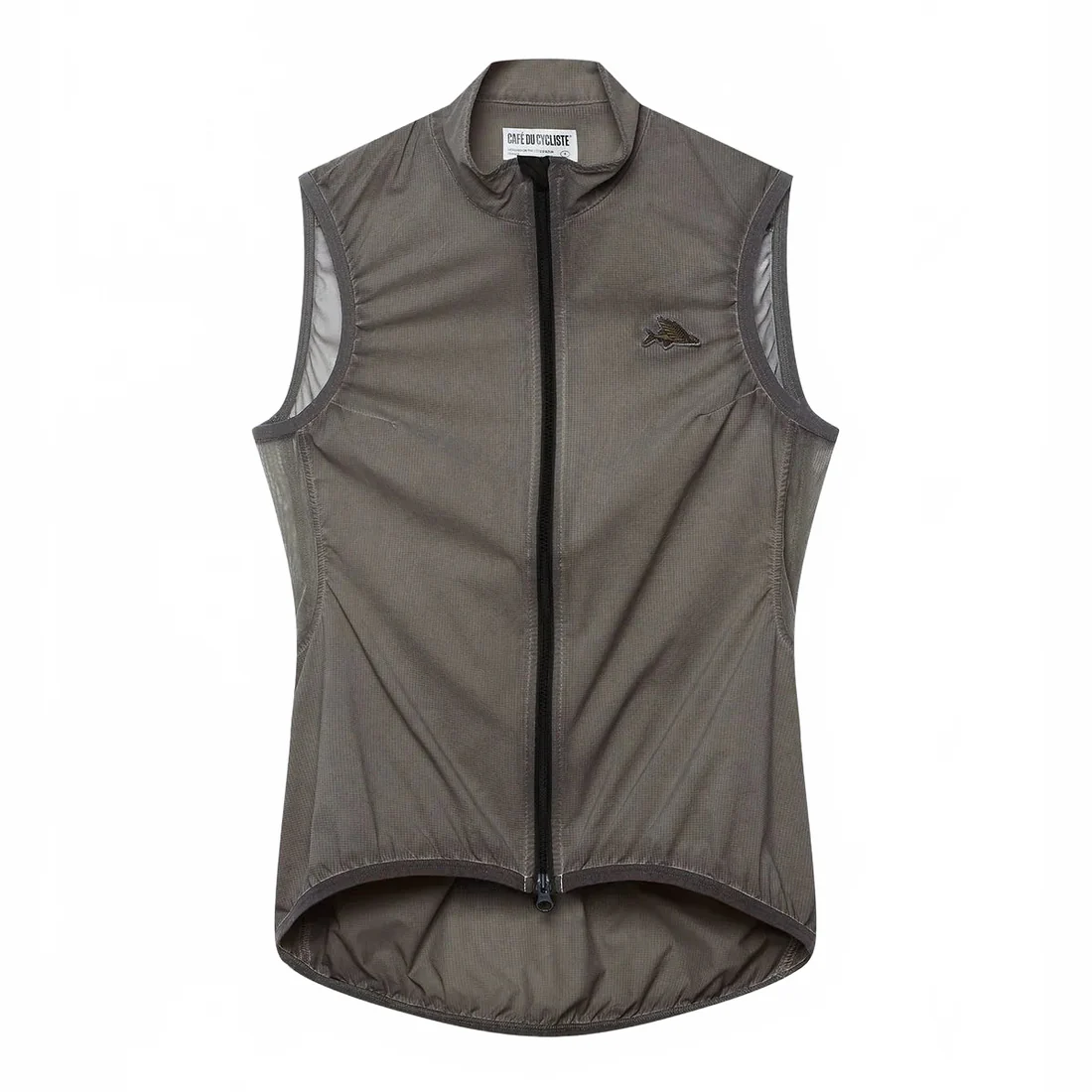CAFE DU CYCLISTE Edith Women Gilet - Cold Dye Charcoal - Image 2
