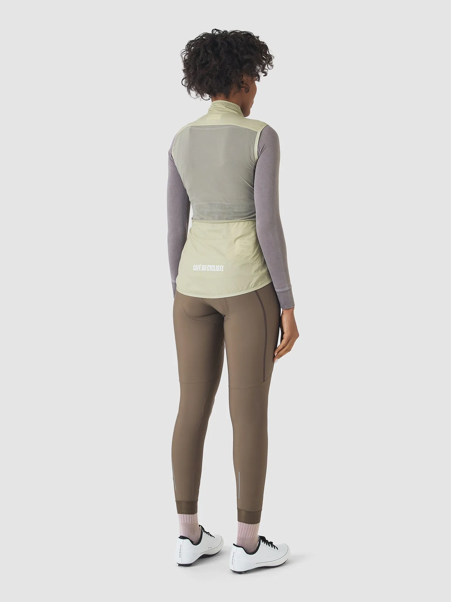 CAFE DU CYCLISTE Edith Women Gilet - Puddle - Image 4