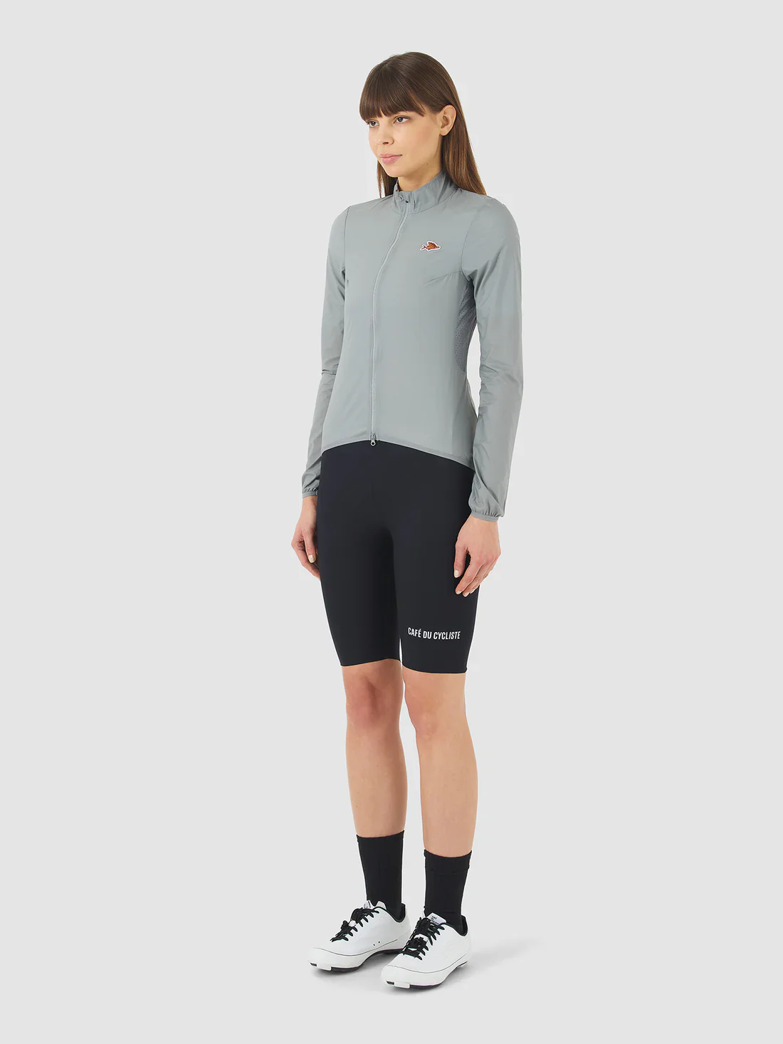 CAFE DU CYCLISTE Edith Women Jacket - Mountain Fog - Image 2