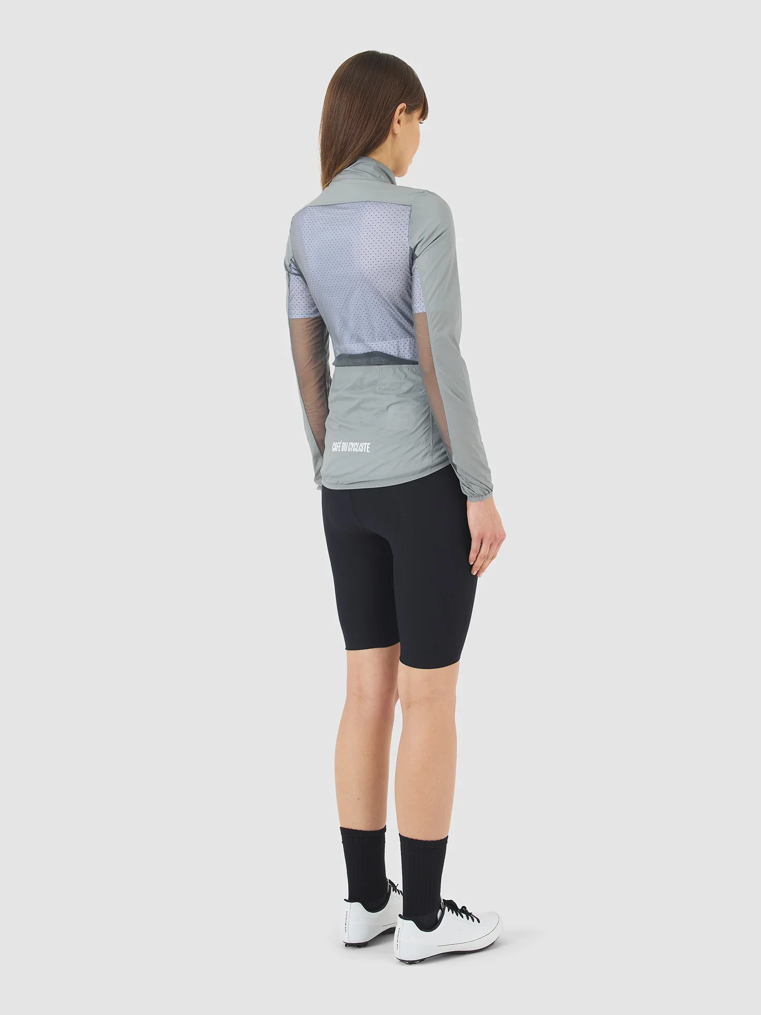 CAFE DU CYCLISTE Edith Women Jacket - Mountain Fog - Image 3