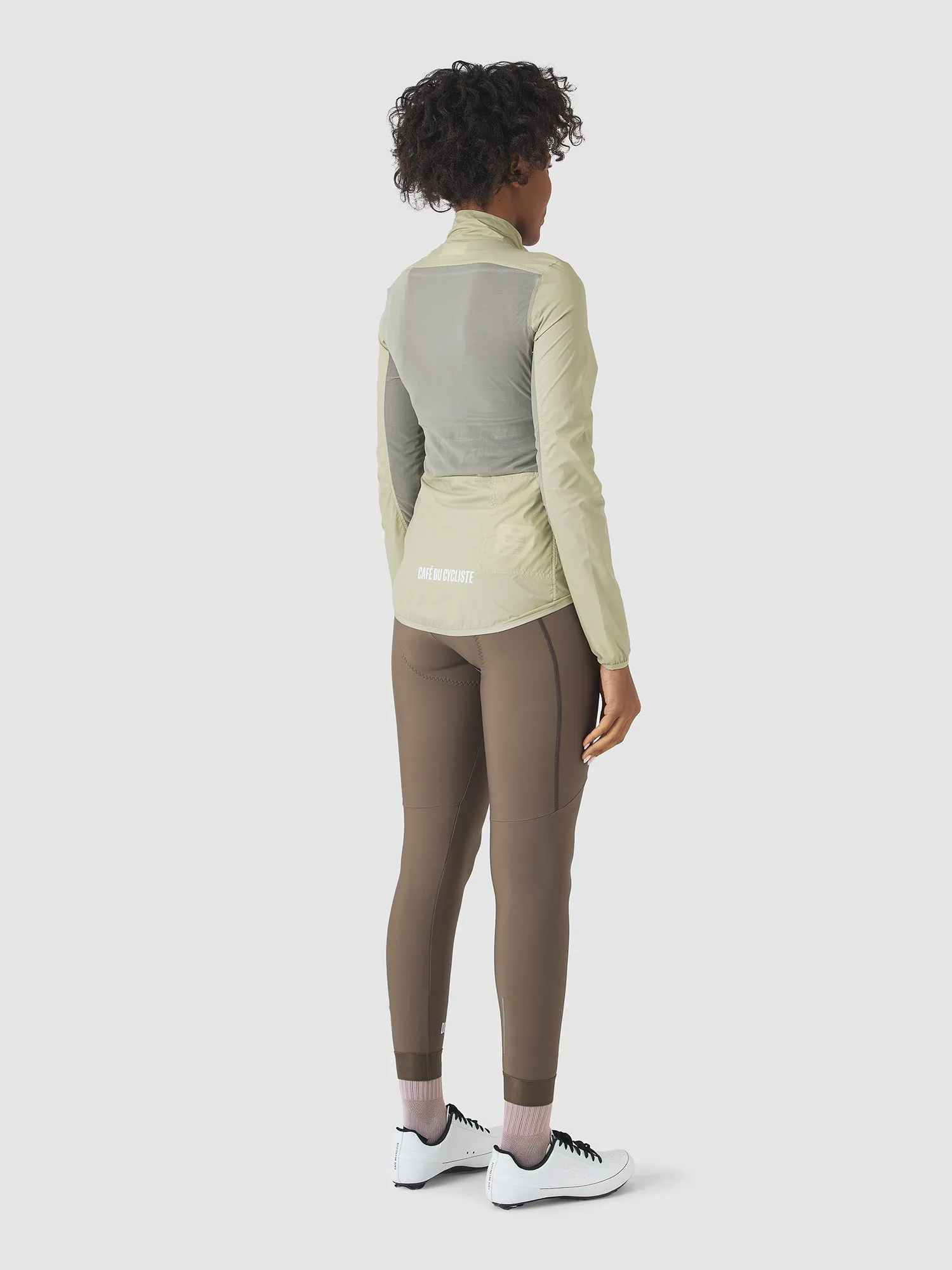 CAFE DU CYCLISTE Edith Women Jacket - Puddle - Image 4