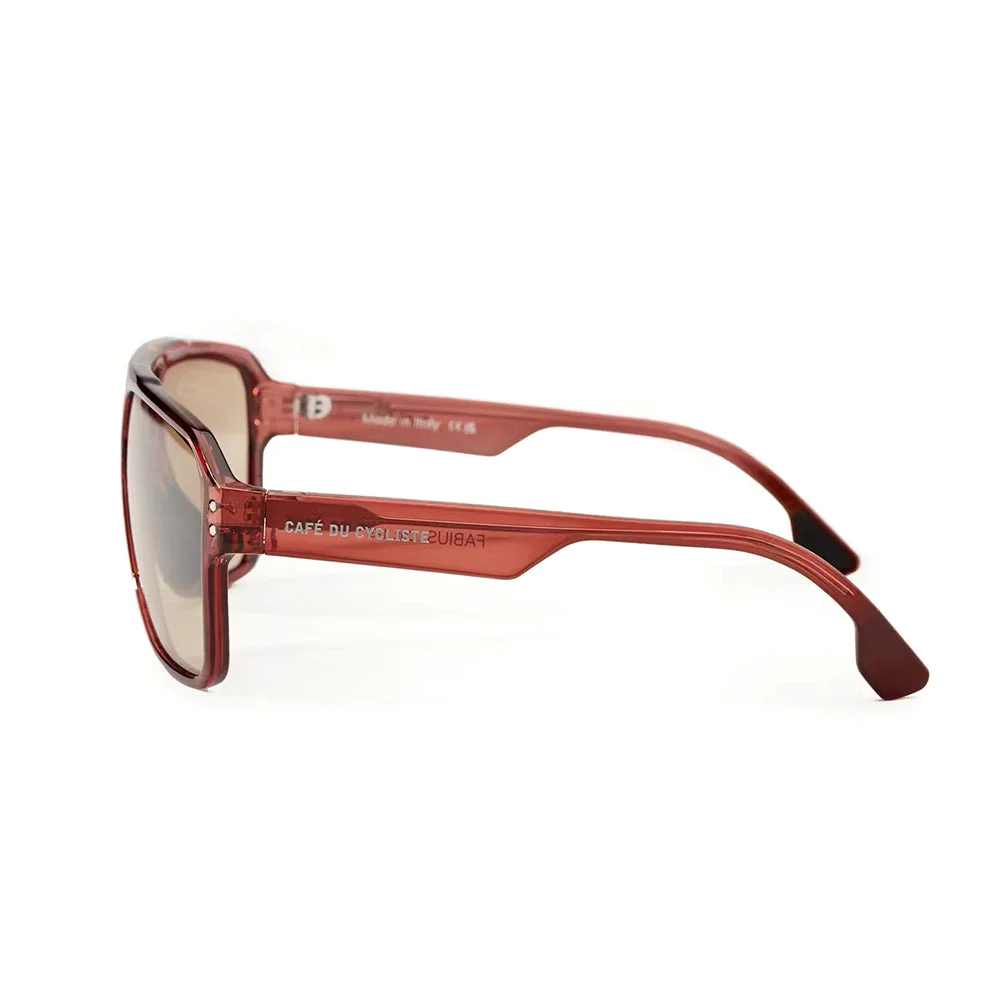 CAFE DU CYCLISTE Eyewear Fabius - Amber Frame Grey Photocromic Lens - Image 3
