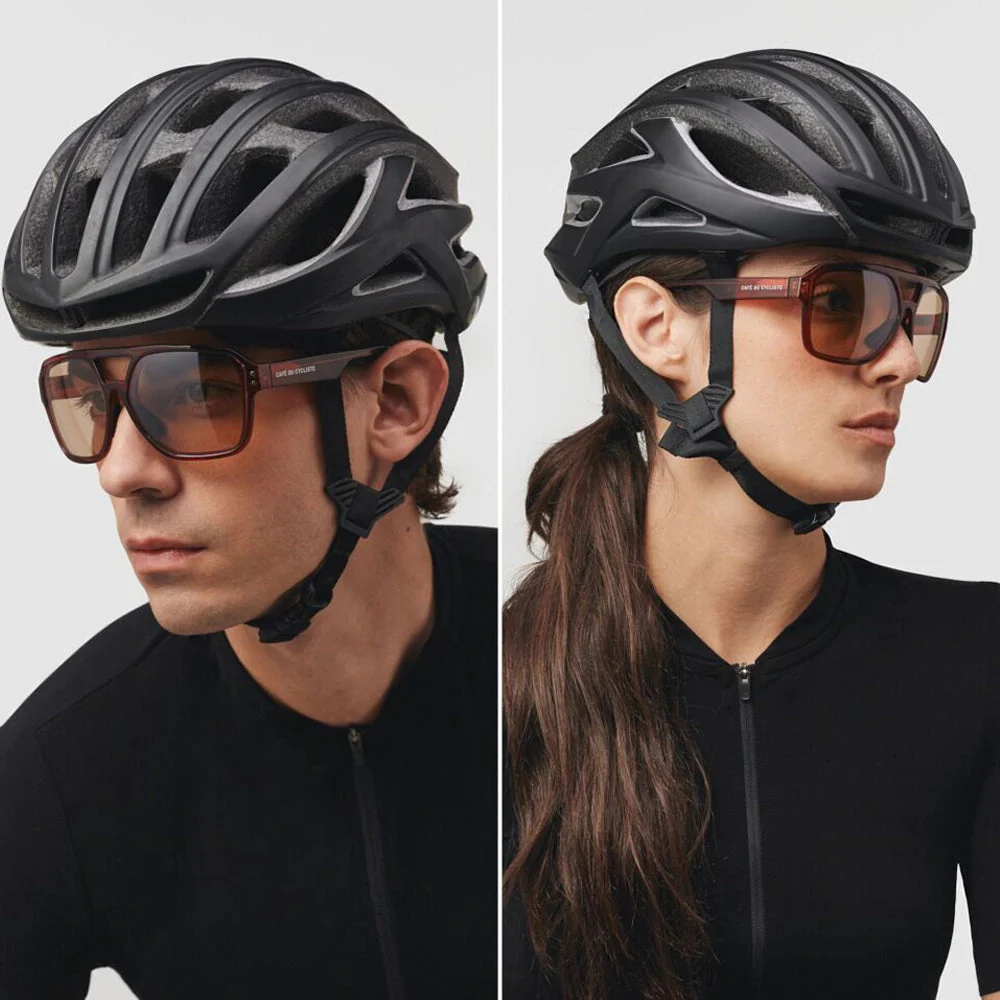 CAFE DU CYCLISTE Eyewear Fabius - Amber Frame Grey Photocromic Lens - Image 4