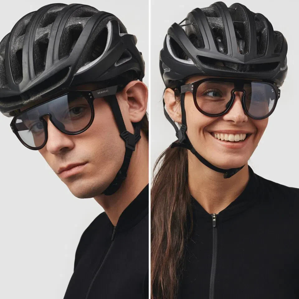 CAFÉ DU CYCLISTE Eyewear Gabin - Brown Frame Grey Photocromic Lens - Image 5