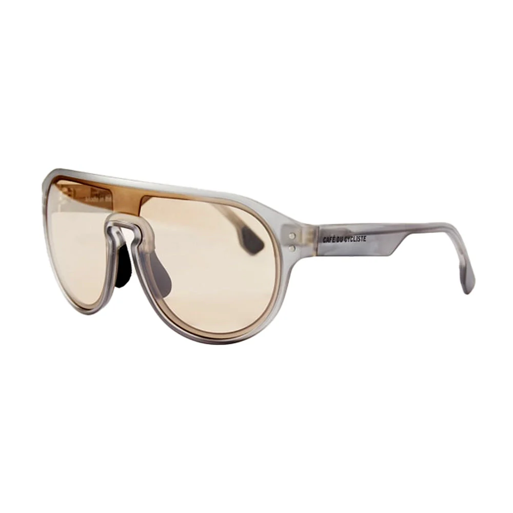 CAFE DU CYCLISTE Eyewear Gabin Photochromic Sports Sunglasses - Crystal Grey - Image 2