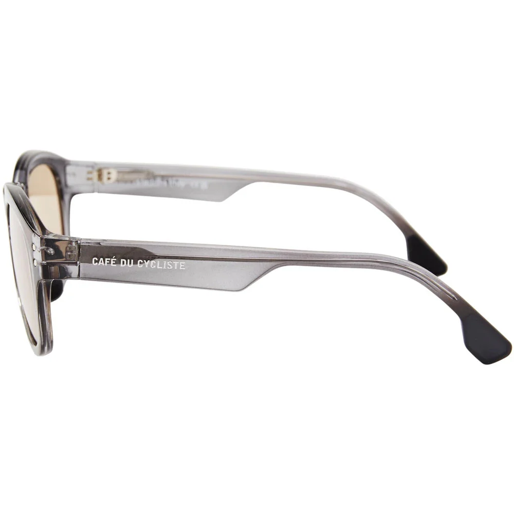Café du Cycliste Eyewear Maurice - Deep Grey Frame Brown Photocromic Lens - Image 5