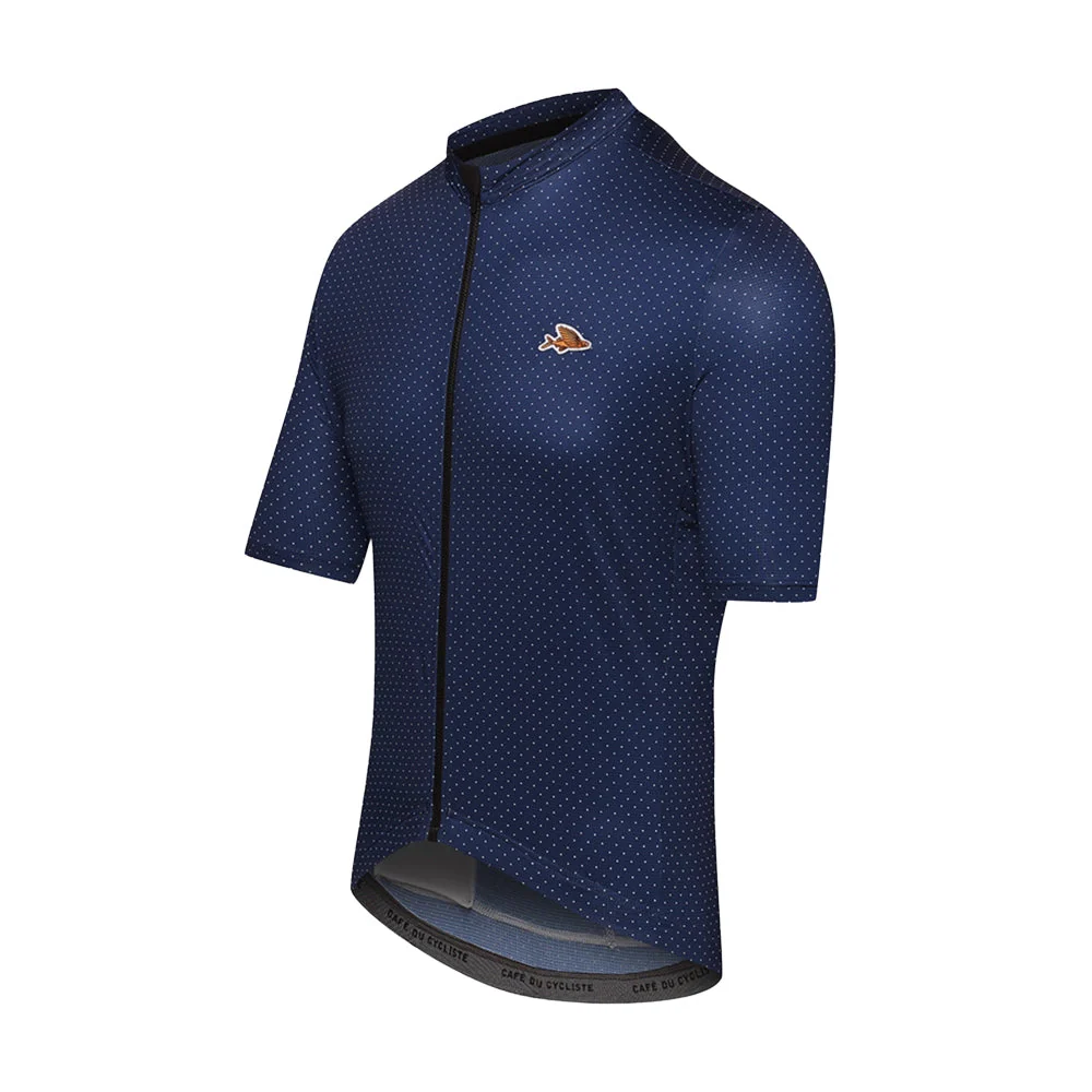CAFE DU CYCLISTE Fleurette V2 Jersey - Navy - Image 3