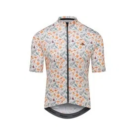 CAFE DU CYCLISTE Fleurette V2 Jersey - Chanterelle Chalk