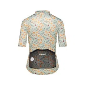CAFE DU CYCLISTE Fleurette V2 Women's Jersey - Chanterelle Agave - Image 2