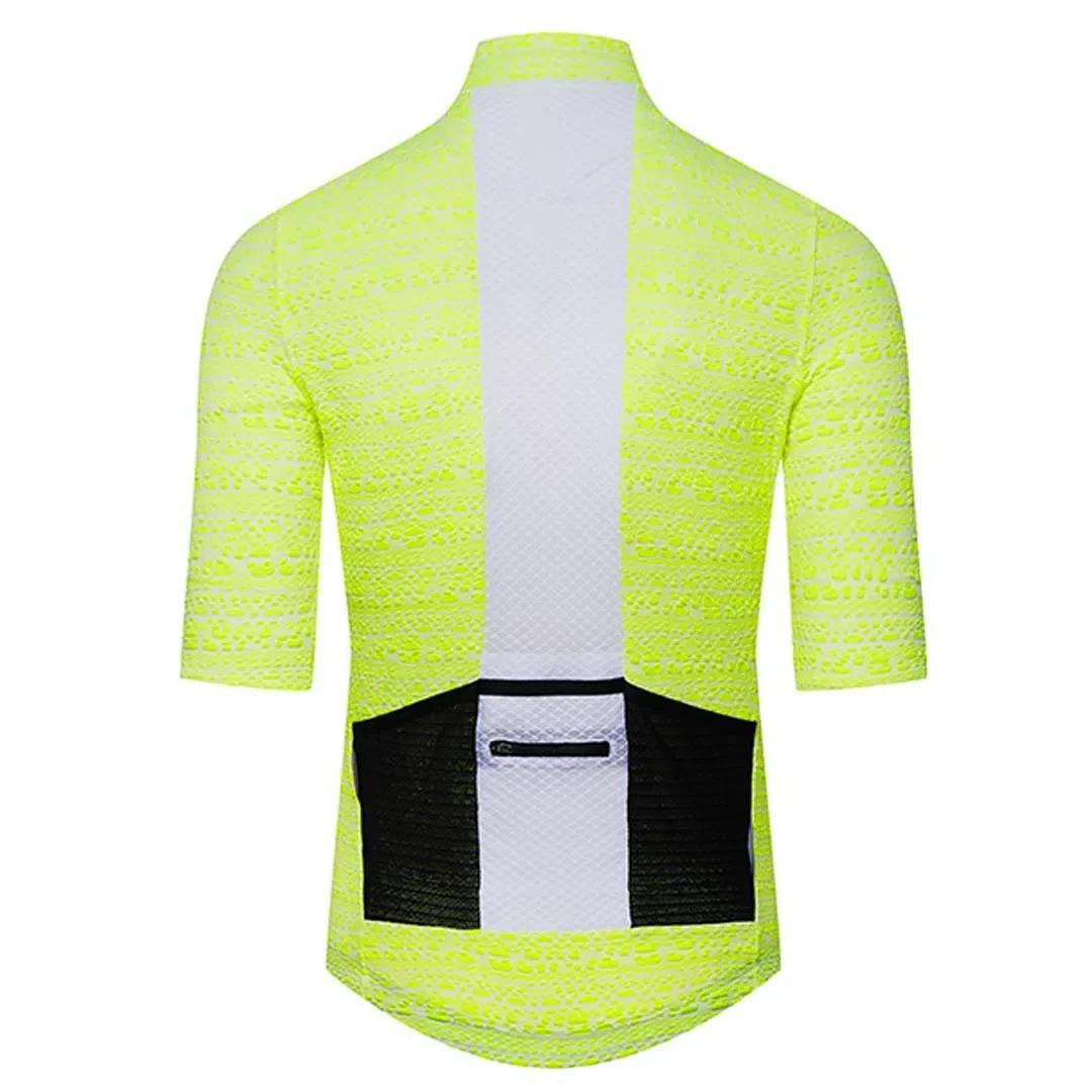 CAFE DU CYCLISTE Francine Jersey Breton - Textured Yellow - Image 2