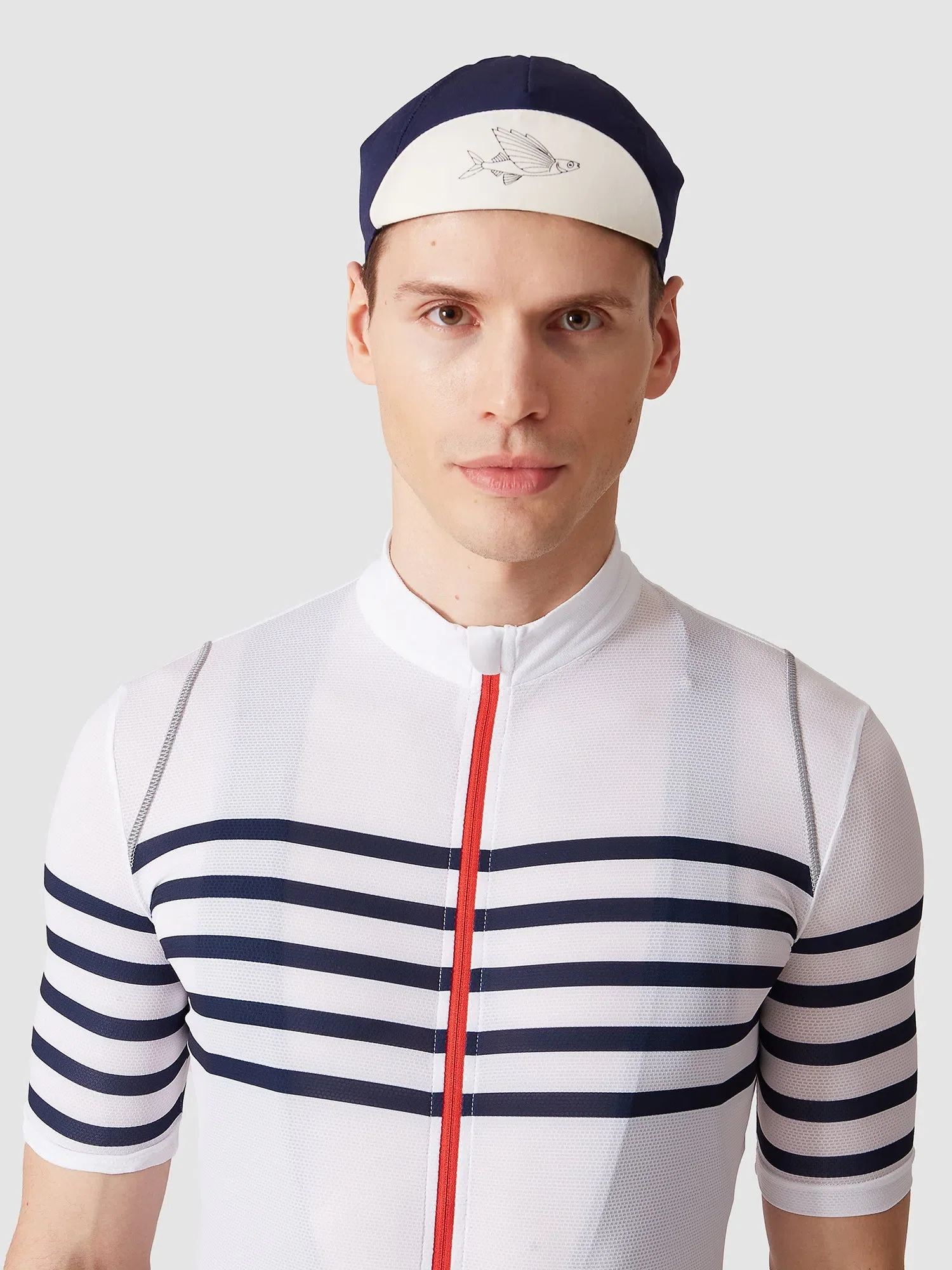 CAFE DU CYCLISTE Gapette Cap - Navy - Image 2