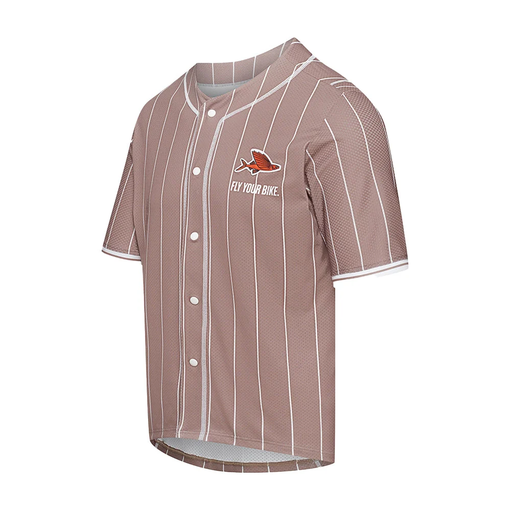 CAFE DU CYCLISTE Giselle Unisex Lightweight Cycling Jersey - Oyster Grey - Image 3