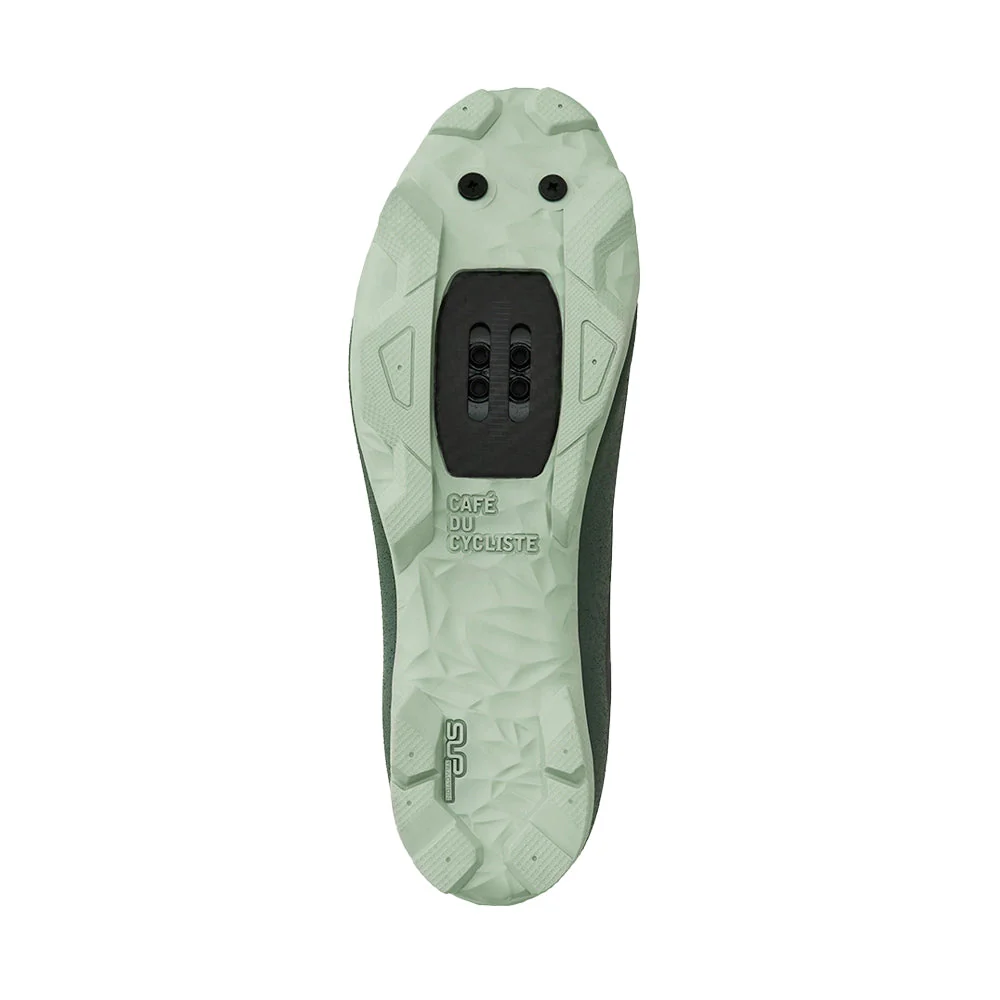 CAFE DU CYCLISTE Gravel Outlands Shoes - Khaki/Scots Pine - Image 3