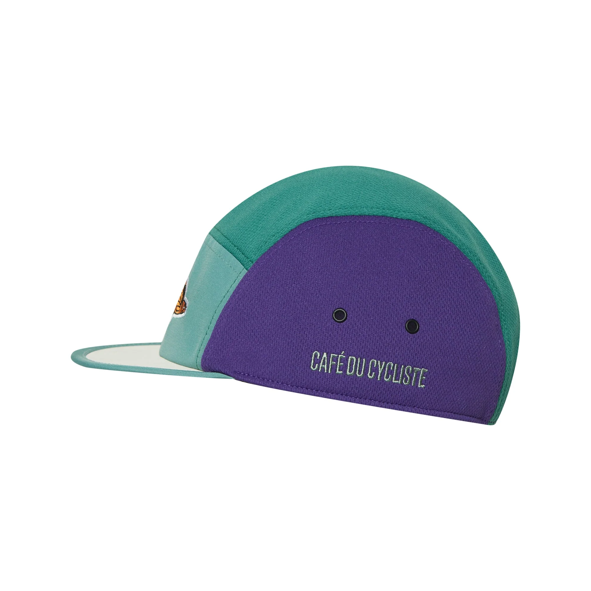 CAFE DU CYCLISTE Gravel Summer Cap - Scots Pine Amethyst - Image 2