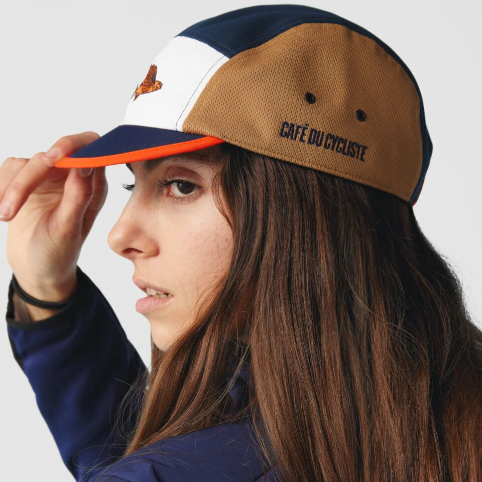 CAFE DU CYCLISTE Gravel Summer Cap - Scots Pine Amethyst - Image 7