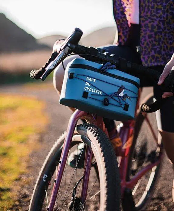 CAFE DU CYCLISTE Handlebar Bag - Blue - Image 4