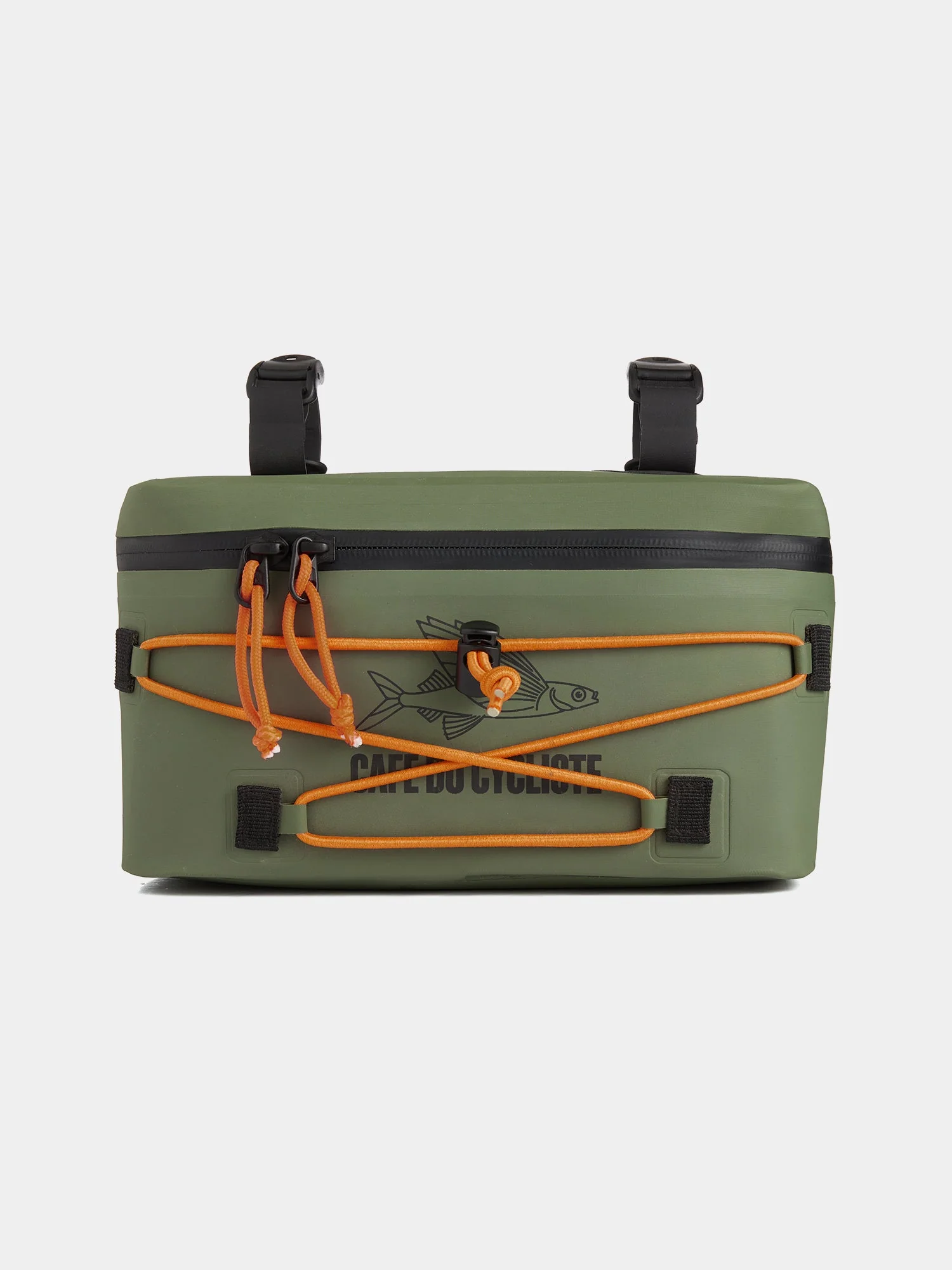 CAFE DU CYCLISTE Handlebar Bag - Khaki - Image 3