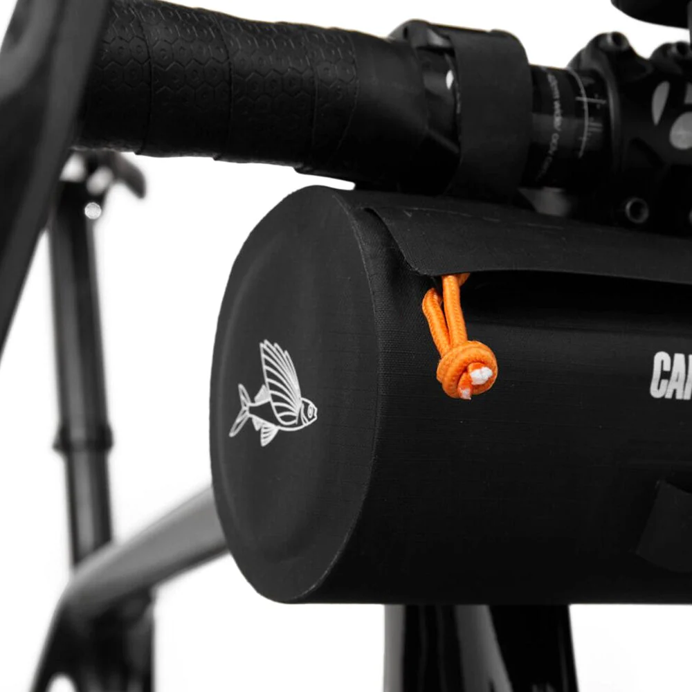 CAFE DU CYCLISTE Handlebar Pouch Bag - Black - Image 3