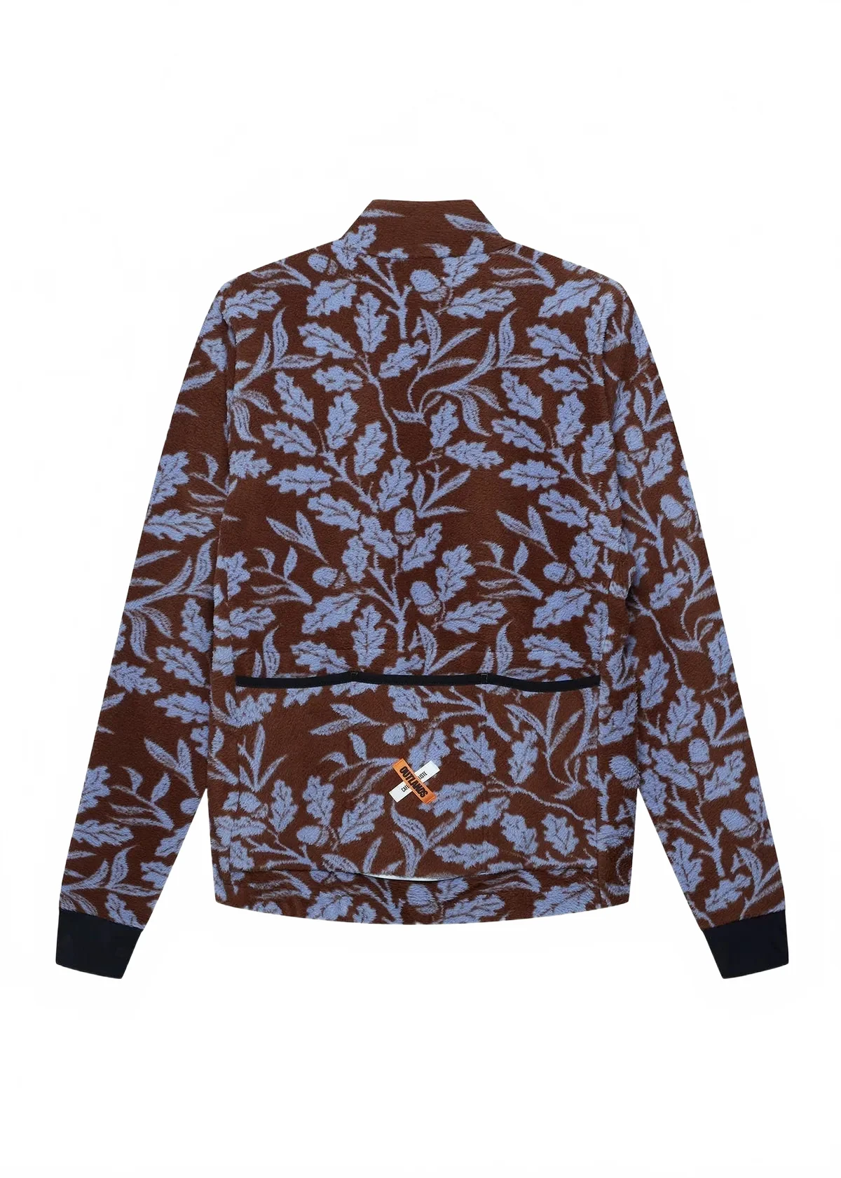 CAFE DU CYCLISTE Solange Fleece LS Women Jersey - Carob Verbena - Image 2