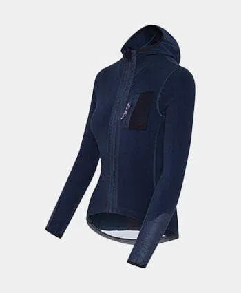 CAFE DU CYCLISTE Ingrid Long Sleeve Women Jersey - Navy - Image 3