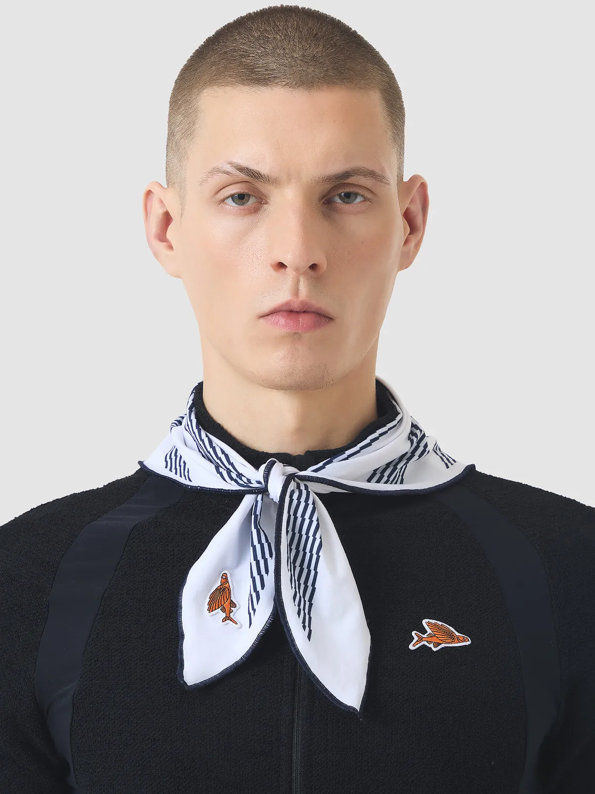 CAFE DU CYCLISTE Isaure Neck Scarf - Mariére - Image 3
