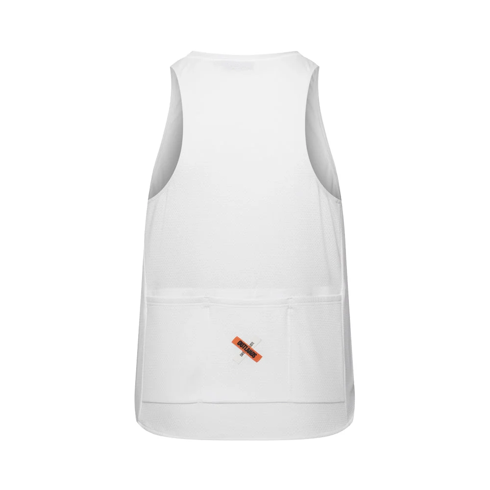 CAFE DU CYCLISTE Julia V2 Technical Training Women Top - White - Image 2